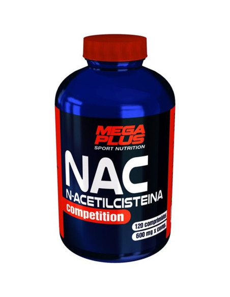 NAC N-Acetil L-Ciste?na 120 Comprimidos Mega Plus