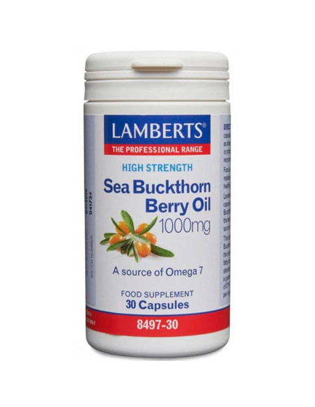 Aceite Bayas Espino Amarillo 1000mg 30 Cáps.