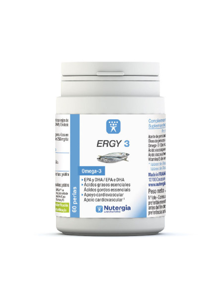 Ergy 3 Omega 3 60 Perlas