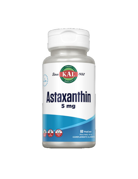 Astaxanthin 30 Comprimidos KAL