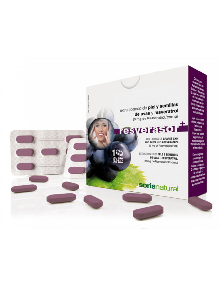 Resverasor Plus 28 Comprimidos Soria Natural