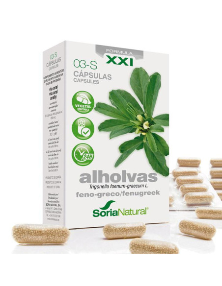 Cápsulas 03-S Alholvas Liberación Prolongada