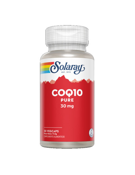 Pure CoQ-10 30mg 30 Cápsulas Solaray