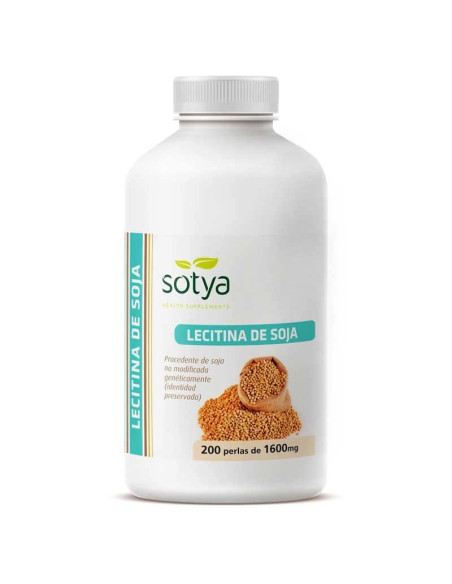 Lecitina De Soja 200 Perlas Sotya