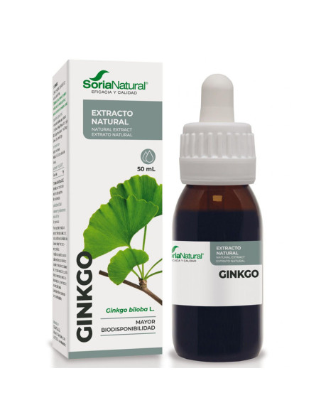 Extracto SXXI Ginkgo 50ml Soria Natural