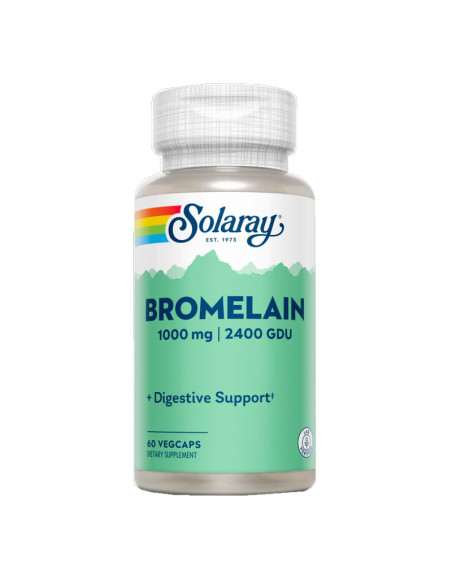 Bromelain 60 Cápsulas Solaray