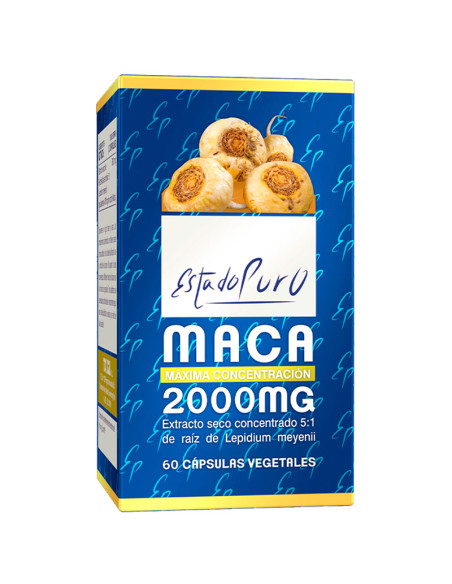 Maca 2000mg Estado Puro
