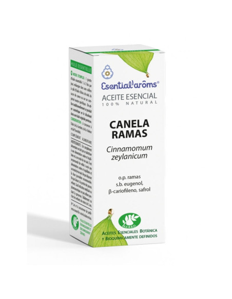 Aceite Esencial Canela Ramas 10ml Esential Arôms