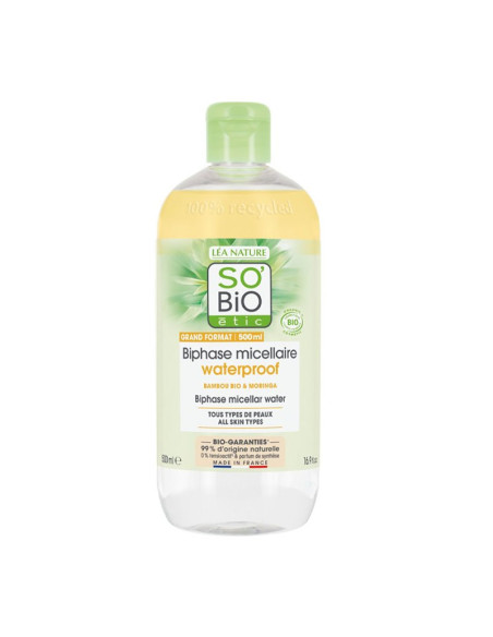 Agua Micelar Bifásica Todo Tipo Piel Bio 500ml