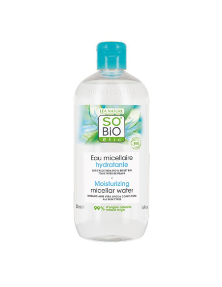 Agua Micelar Aloe Vera Hidratante Bio 500ml