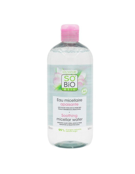 Agua Micelar Aloe Vera Piel Sensible Bio 500ml