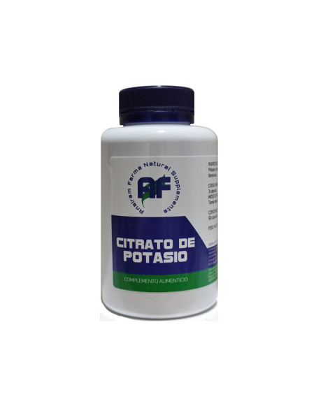 Citrato De Potasio 90 Cápsulas AF Natural Supplements