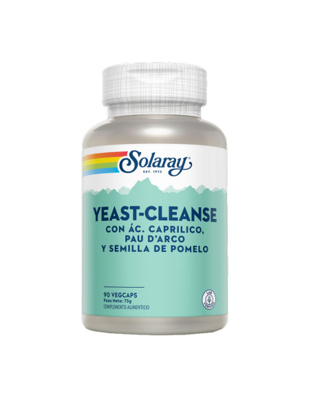 Yeast Cleanse 90 Cáps. Solaray