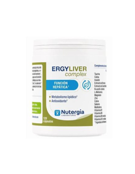Ergyliver Complex 120 Cáps. Nutergia
