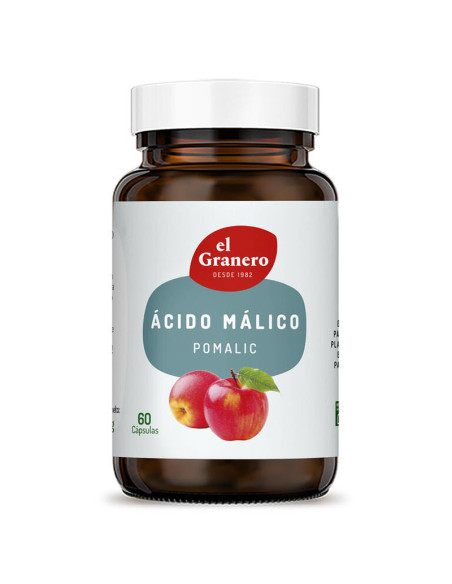 Pomalic (Acido Málico De Manzana) 60 Cáps. El Granero