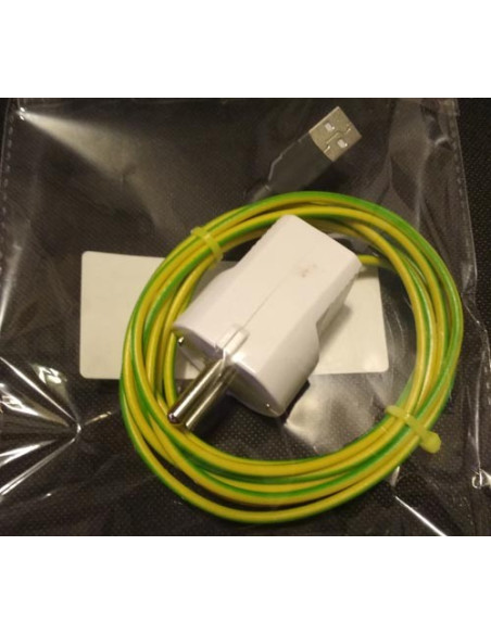 Cable toma de tierra para dispositivo USB TTUSB001 (2mts.)